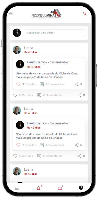 Tela do app 2